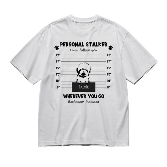 Dogs - Black and White-200g High-Quality 100% Cotton T-Shirt with Heat Transfer Printing