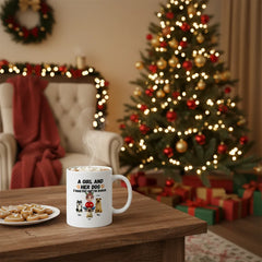 A Girl And Her Dog-Sided Custom Mug 11oz & 15oz