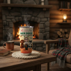 The 'A Gril and Her Dogs' Custom Pet Tumbler - Bring Your Best Friend Everywhere