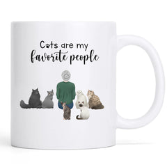 You had me at Meow- Personalization Custom Coffee 11/15 oz. Accent Mug