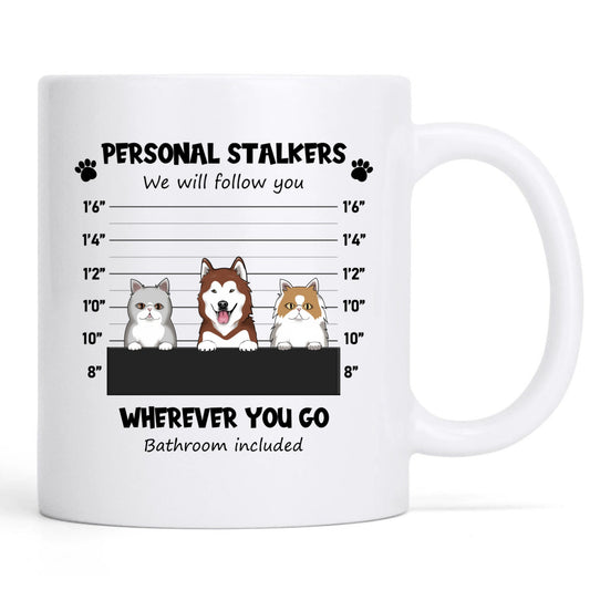 Personal Stalker- Personalization Custom Coffee 11/15 oz. Accent Mug