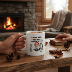 A Girl And Her Dog-Sided Custom Mug 11oz & 15oz
