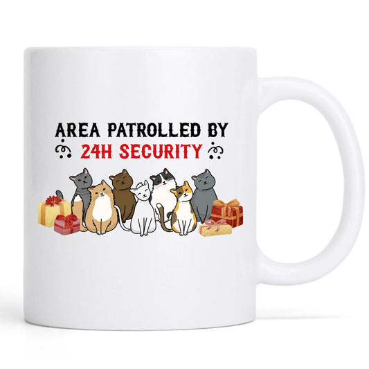 Area patrolled by 24h security- Personalization Custom Coffee 11/15 oz. Accent Mug