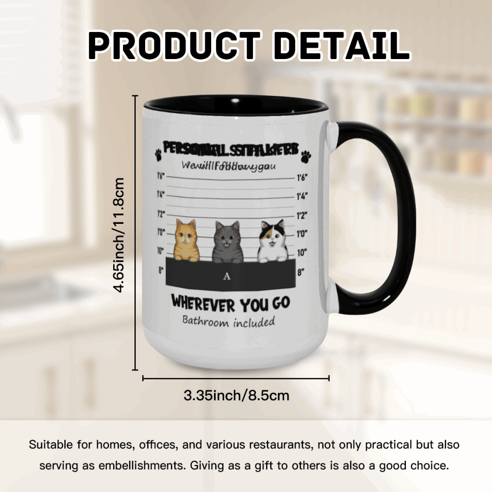 Personal_Stalker - Personalization Custom Coffee 15 oz. Accent Mug