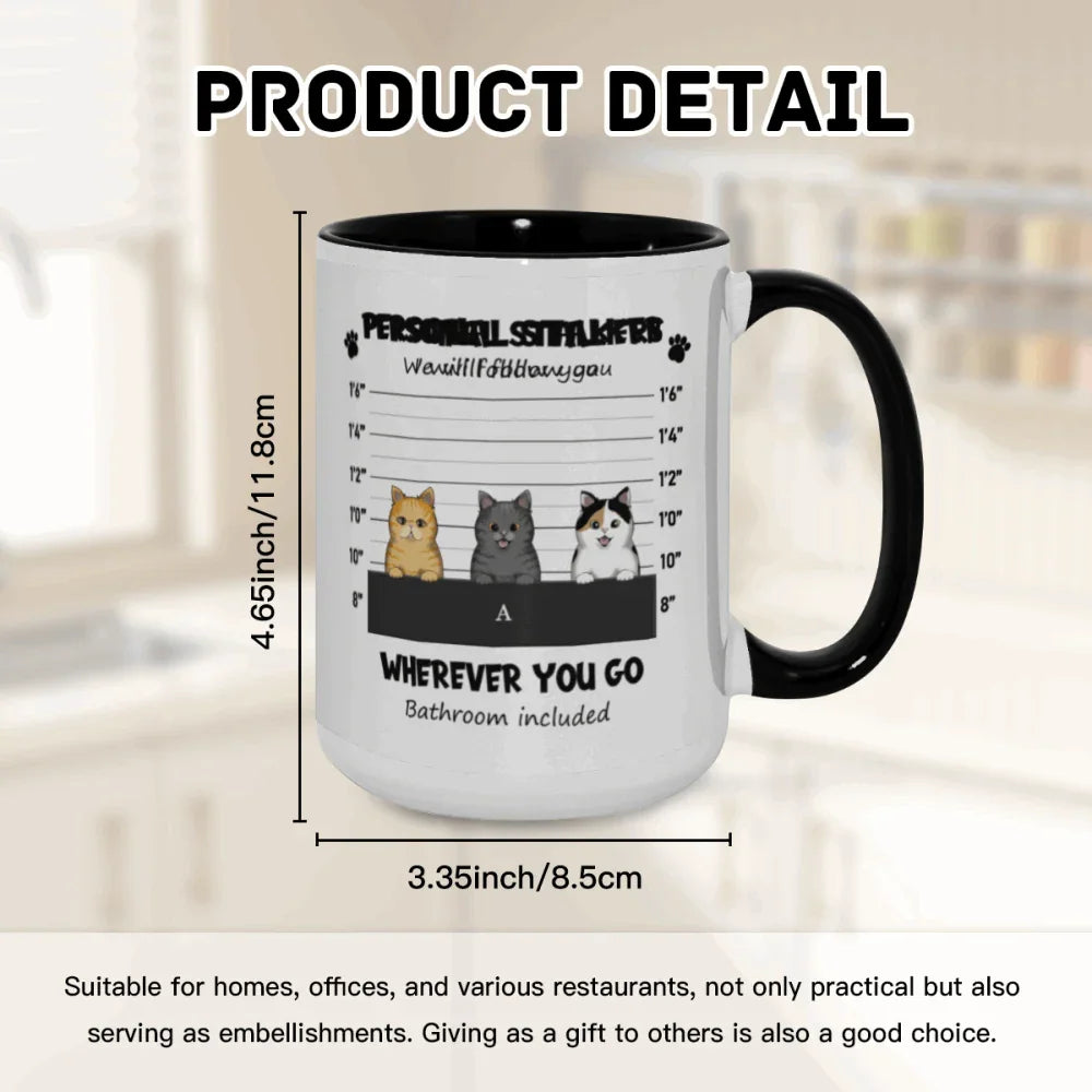Personal_Stalker - Personalization Custom Coffee 15 oz. Accent Mug